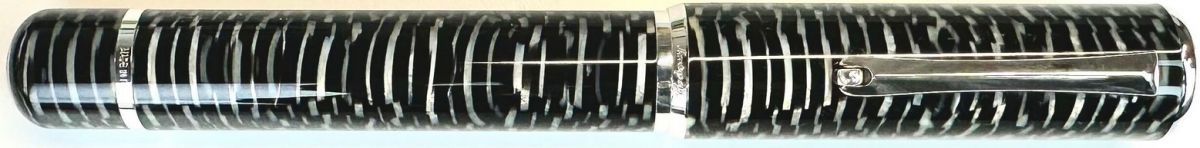 Montegrappa Master Arte Celluloid Zebra Collection Fountain Pen 